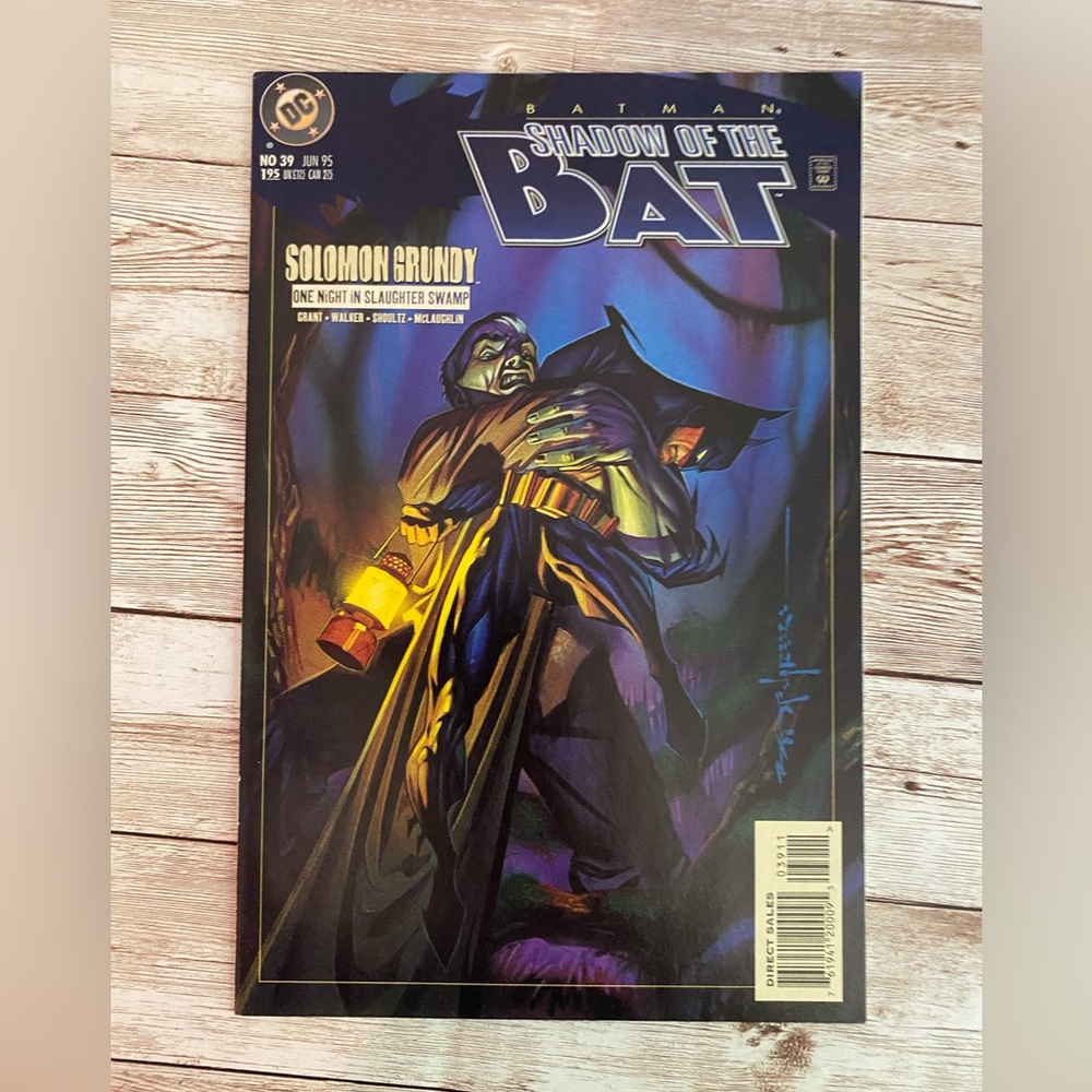 Vintage 1995 Batman: Shadow of the Bat #39, published by DC Comics Comic Book